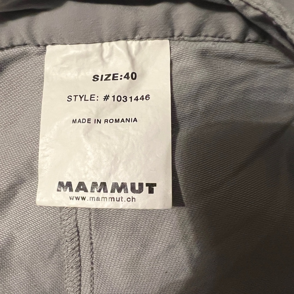 MAMMUT Y2K Stretch 3xDRY Pants Schoeller Womens 40 - Picture 3 of 8